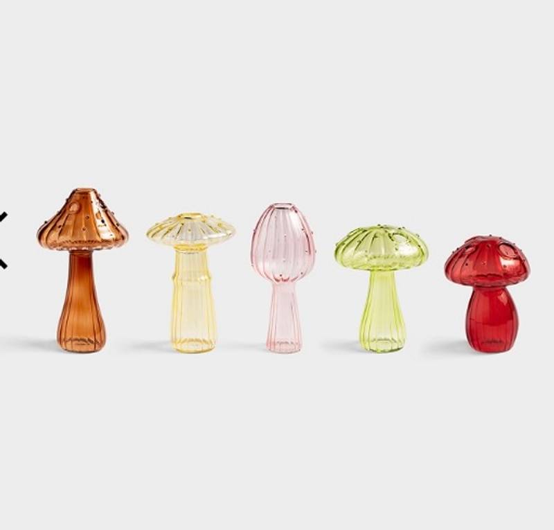 Vase mushroom yellow