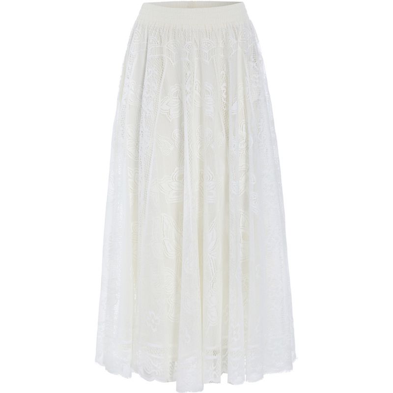 Trine skirt white