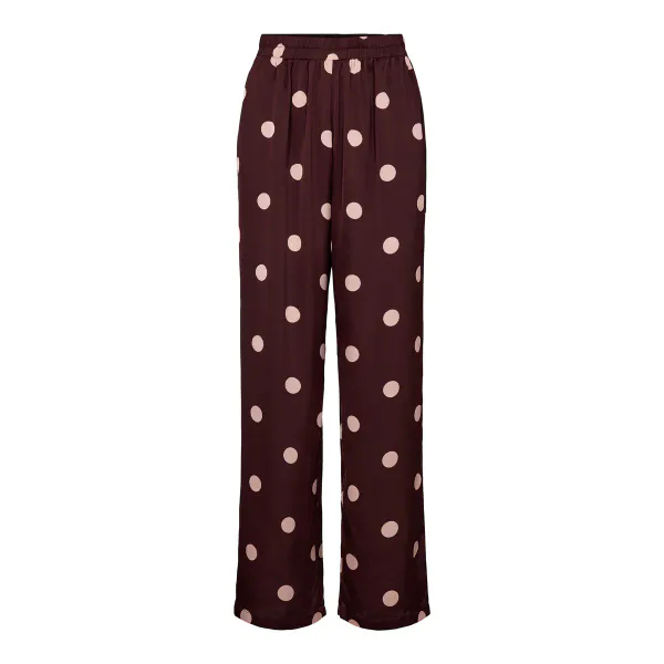 Hovedbilde DOTTI PANTS - PLUM ROSE BIG DOT