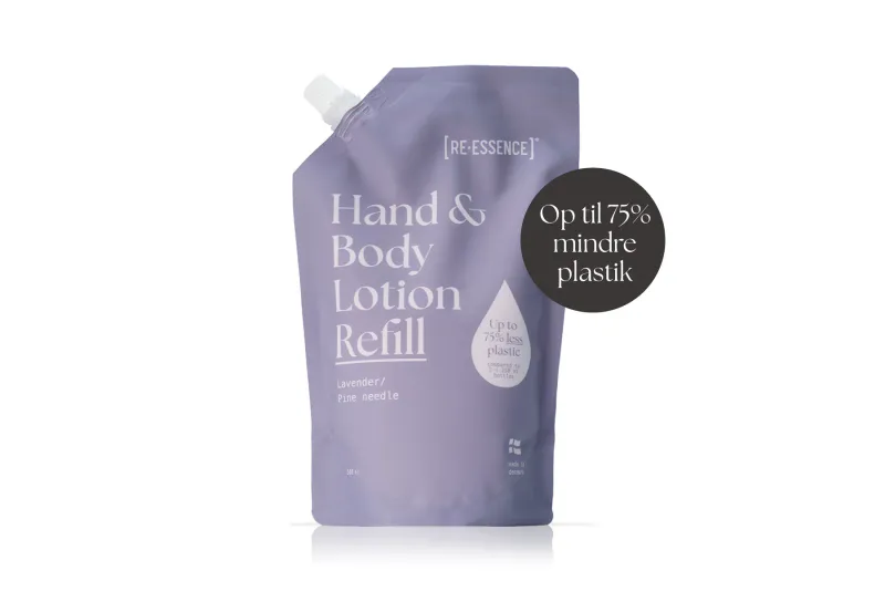 500 ML HÅND- OG KROPPSLOTION REFILL LAVENDEL/FURUNÅL