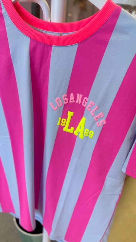 lilac fushia stripe shirt