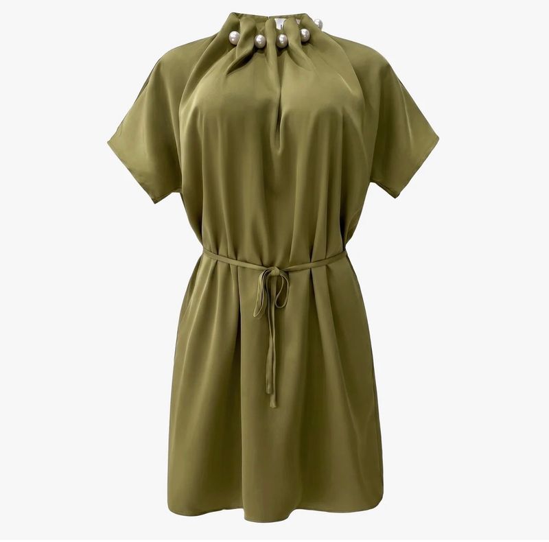 Pip avocado dress
