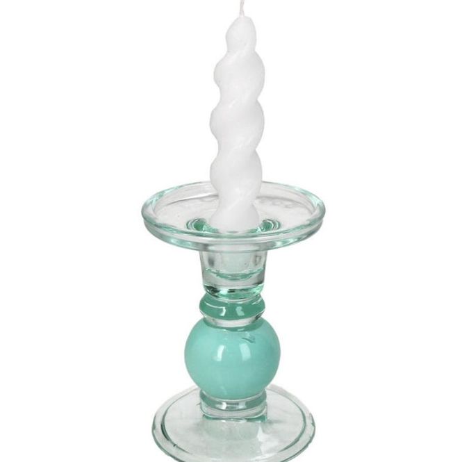 Hovedbilde turkis lysestake mellom