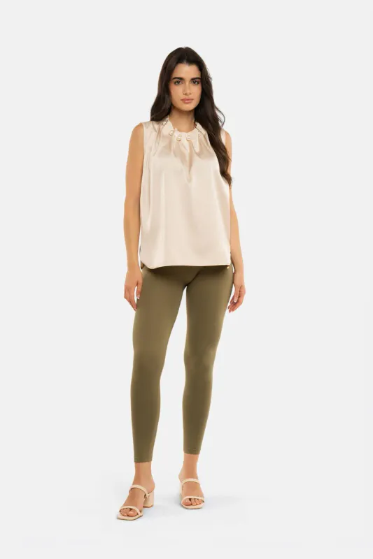 Ninna leggings lichen green