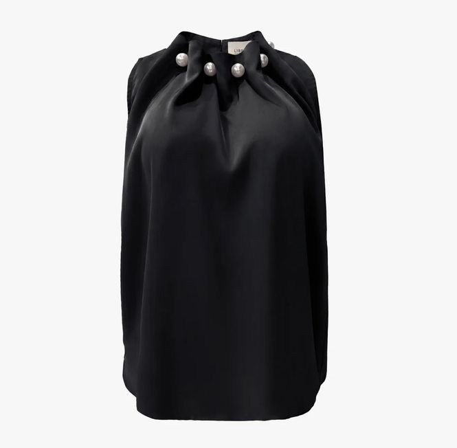 Hovedbilde Pip pearl top black
