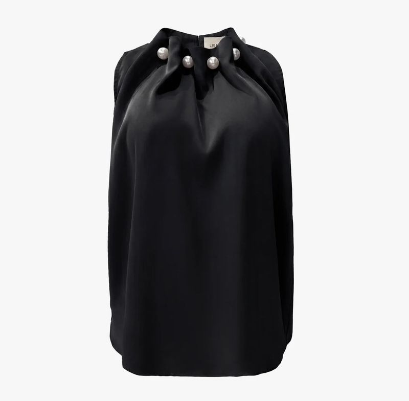 Pip pearl top black