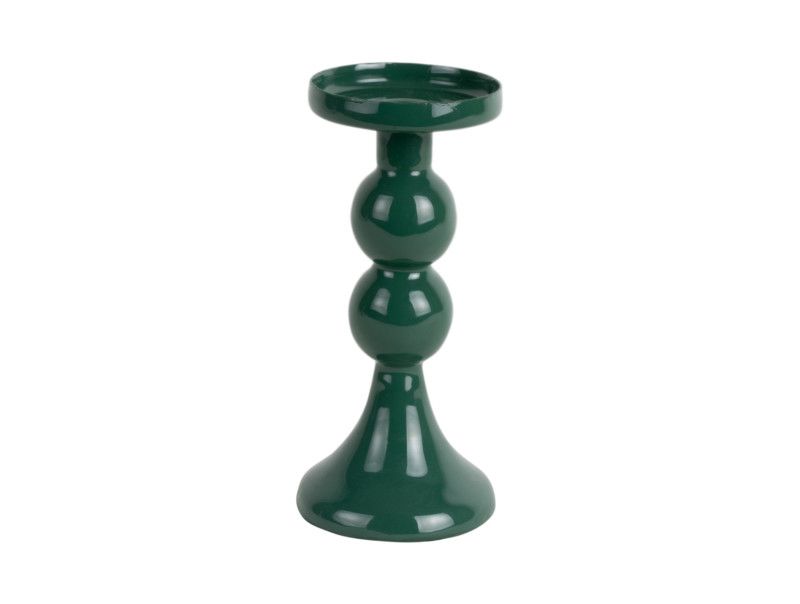 Candleholder funky retro green