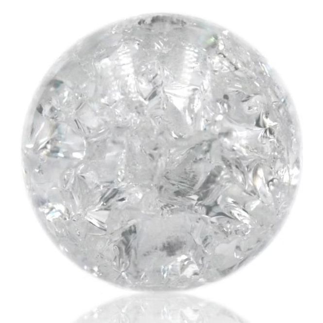 Hovedbilde Stor kule broken glass kule 6 cm