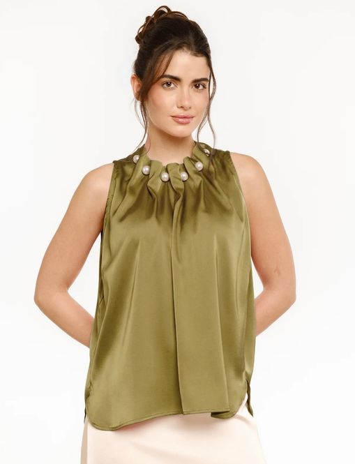 Hovedbilde Pip pearl top avocado