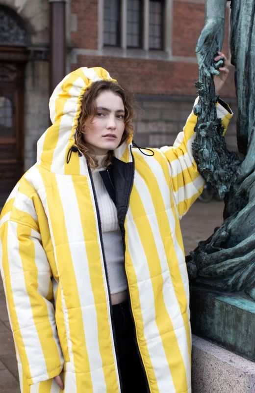 Yellow suit