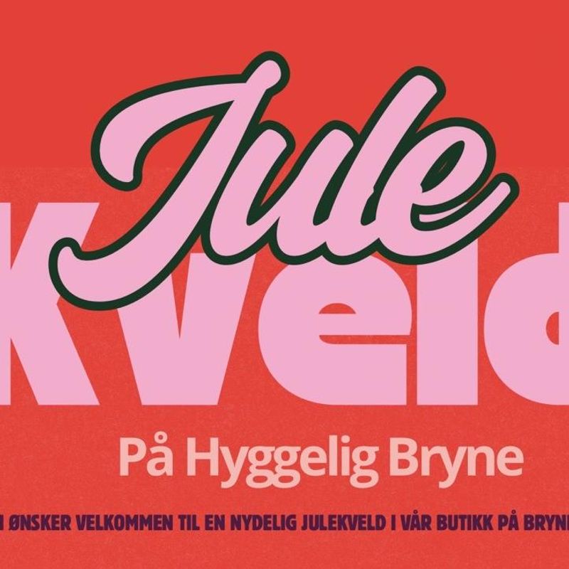 FREDAG 13 NOVEMBER JULEKVELD PÅ HYGGELIG