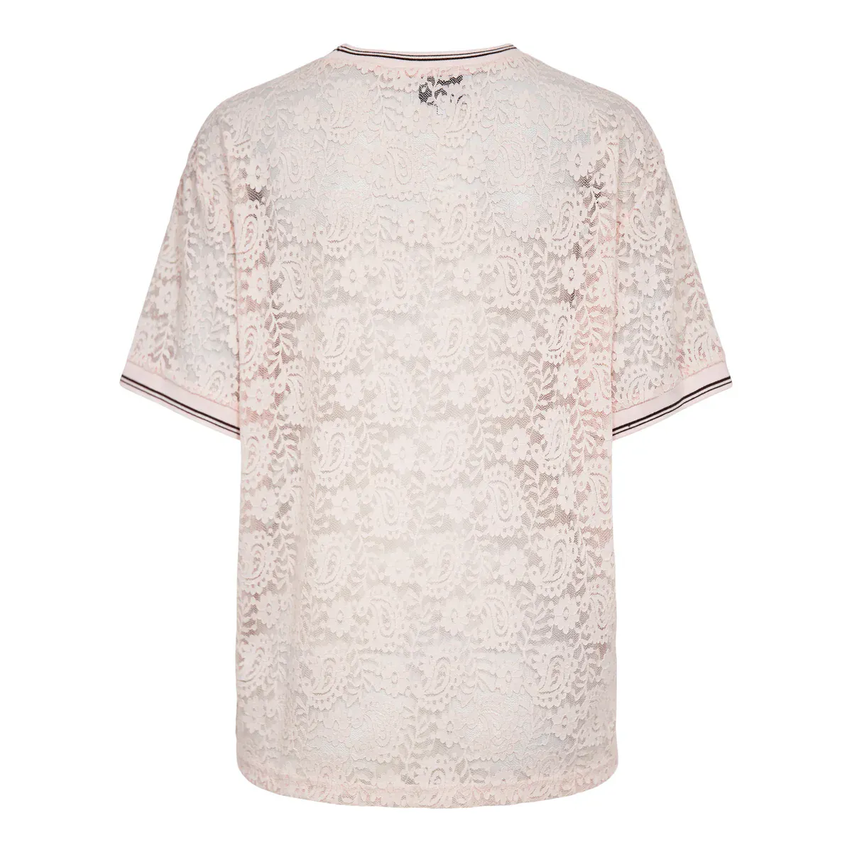 LACY TSHIRT - ROSE