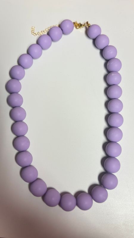 Lilac Matt necklace 