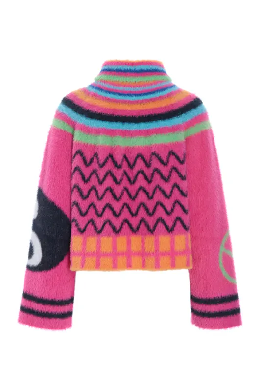 Kitti Knit Bluse - Green Eye