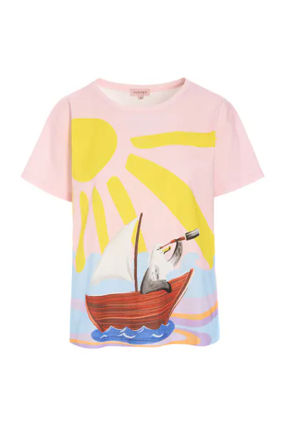 Hovedbilde AZURA T-SHIRT - SUNNY PINK